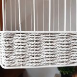 Metal cage, taupe patina, aviary
