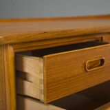 Mid-Century Danish Teak Desk by Svend Åge Madsen for Sigurd Hansen, 1950s