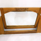 Art Deco dressing table mirror 60x39cm