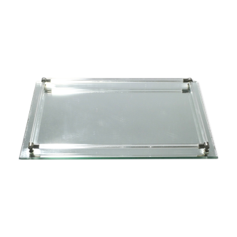 Plateau art déco miroir années 40