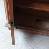 Vintage walnut vanity