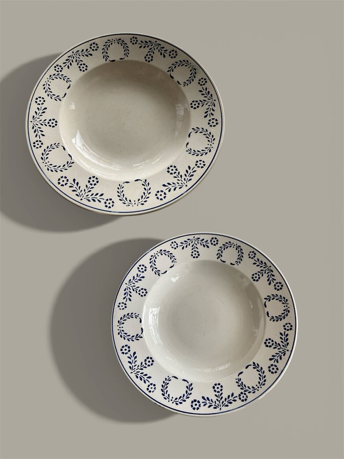 Centenary plates from Lunéville