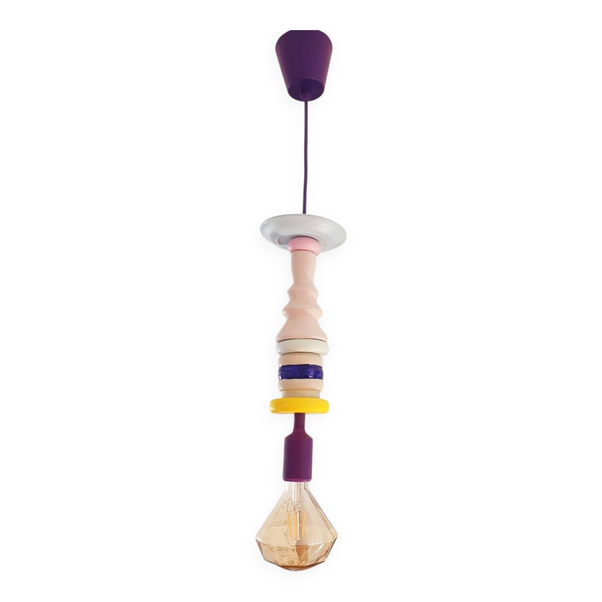 Upcycled suspension in Danish design style