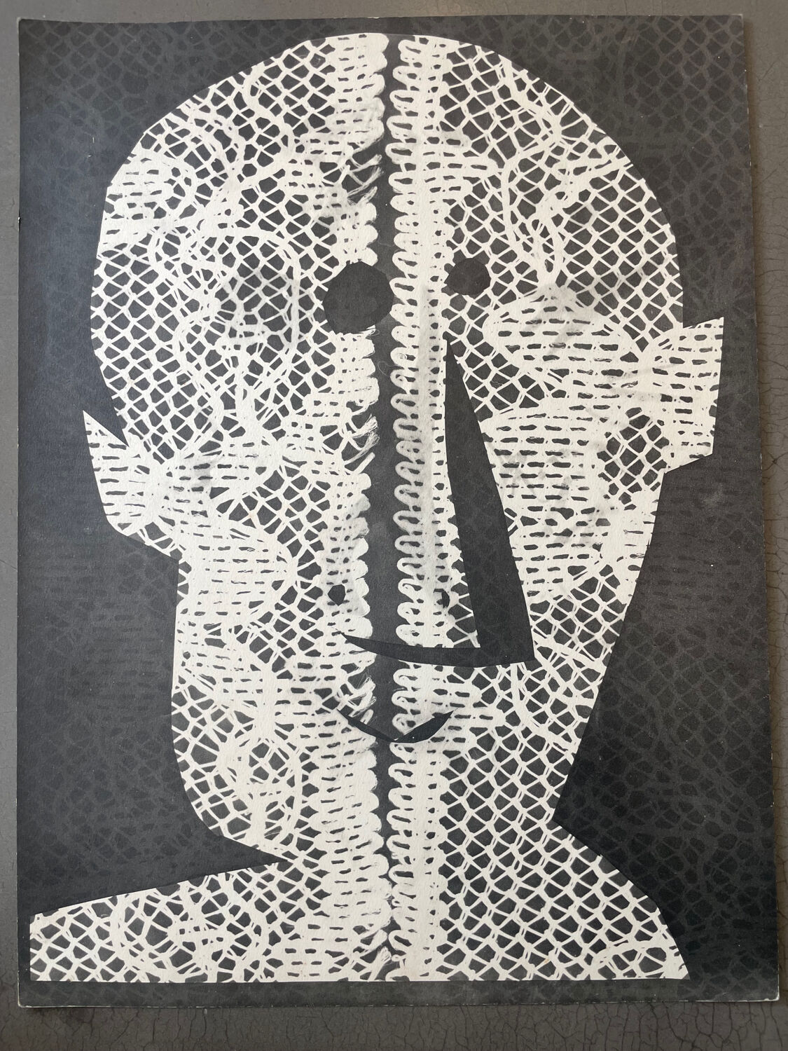 Pablo Picasso The lace corrigan phototype Villers 1962