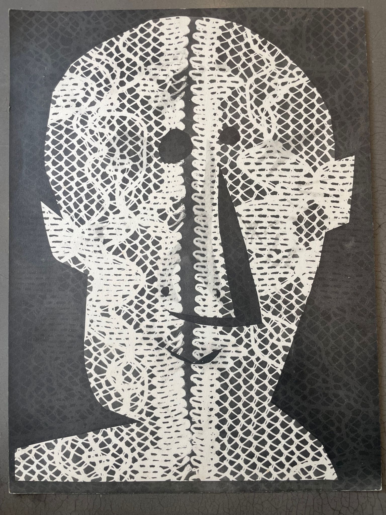 Pablo Picasso The lace corrigan phototype Villers 1962