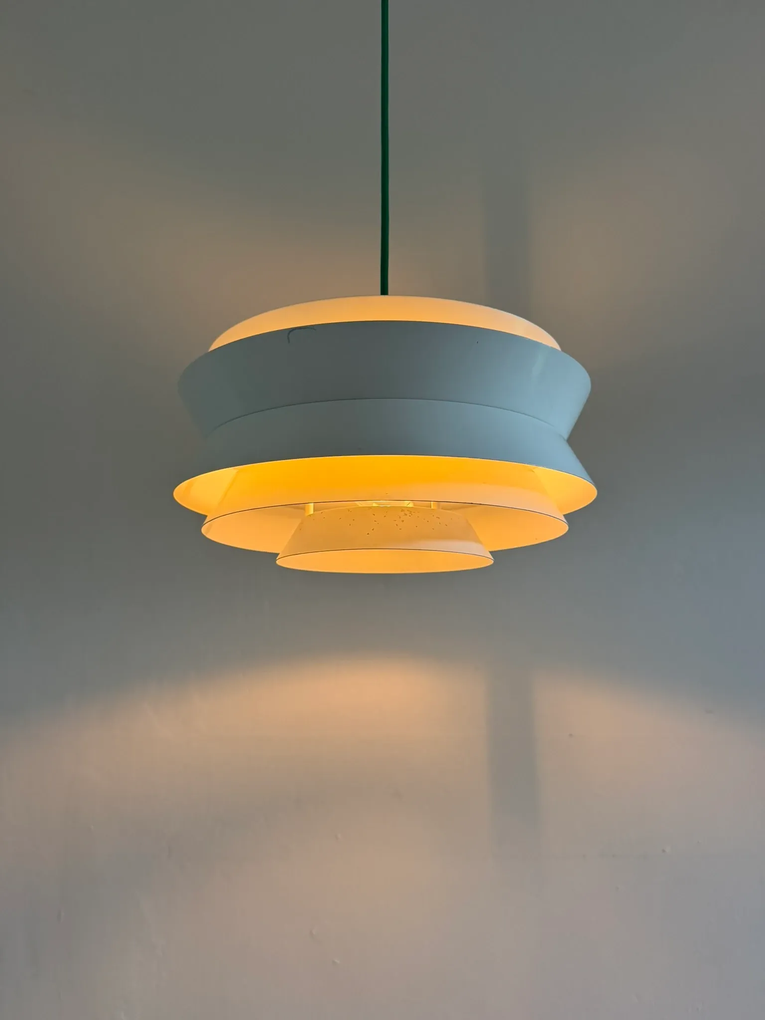 Vintage Carl Thore Trava pendant - Swedish design lamp - Granhaga