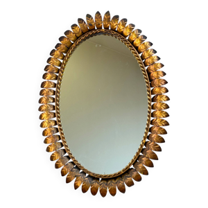 Miroir soleil en fer