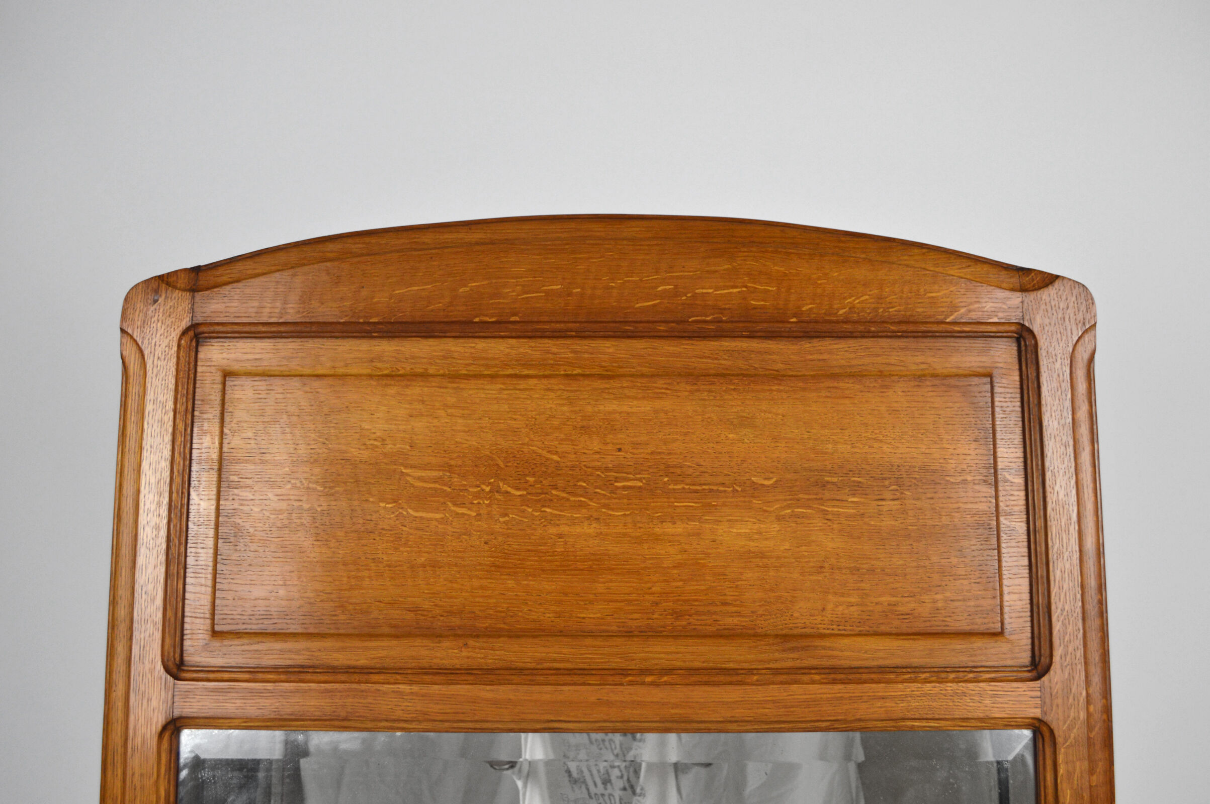 Art Nouveau trumeau mirror around 1910