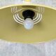 Suspension vintage de style Memphis
