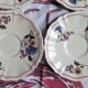 4 Sarraguemines plates and saucers