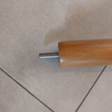 portemanteau perroquet, bois massif clair