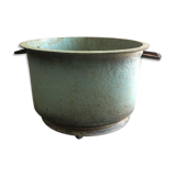 Cast iron planter pot