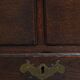 Antique 18th-Century English Oak Chest of Drawers / Commode with 5 Drawers