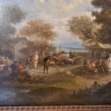 Lively village festival, end of the 18th century