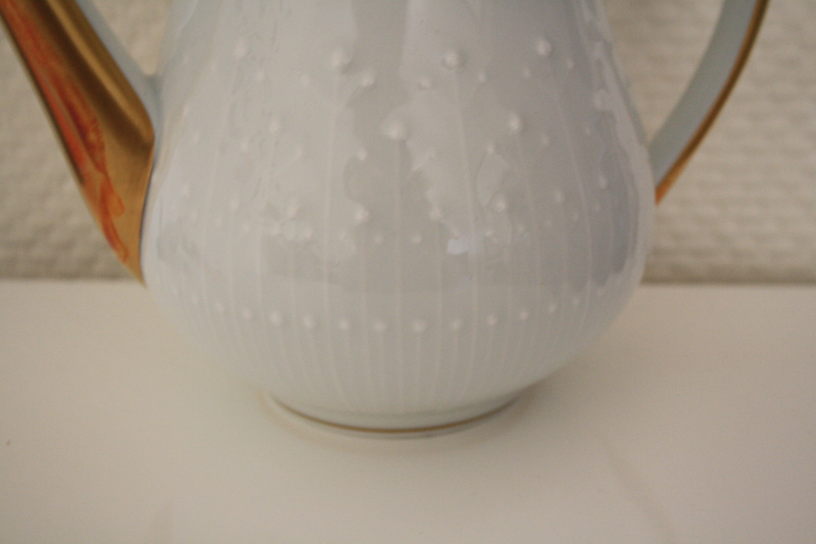 Limoges porcelain decanter