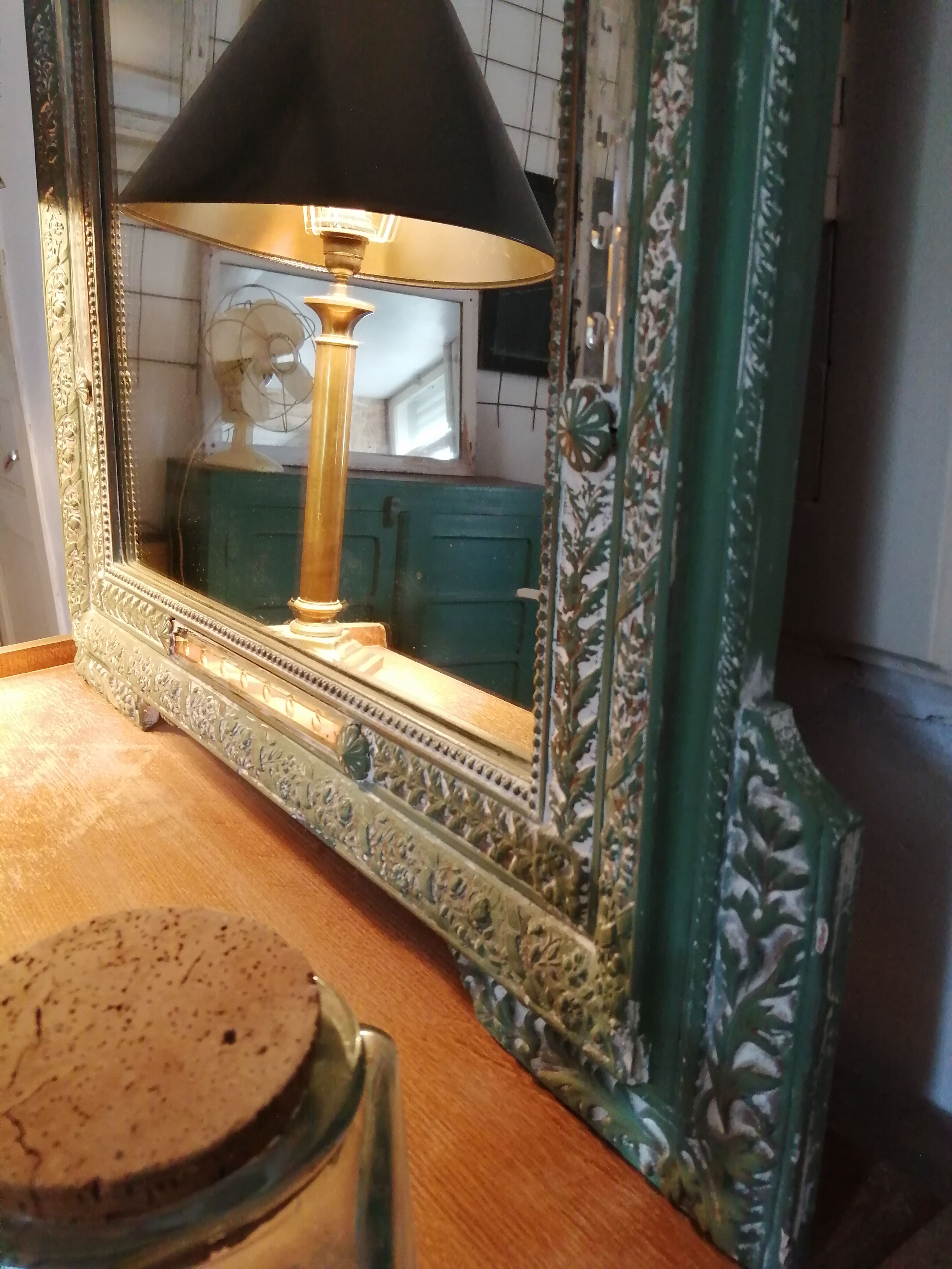 Mirror mercury flat wood