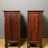 Pair of Empire style bedside tables