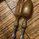 Antique salad cutlery