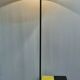 Vintage wrought iron and ceramic lamppost 1950
