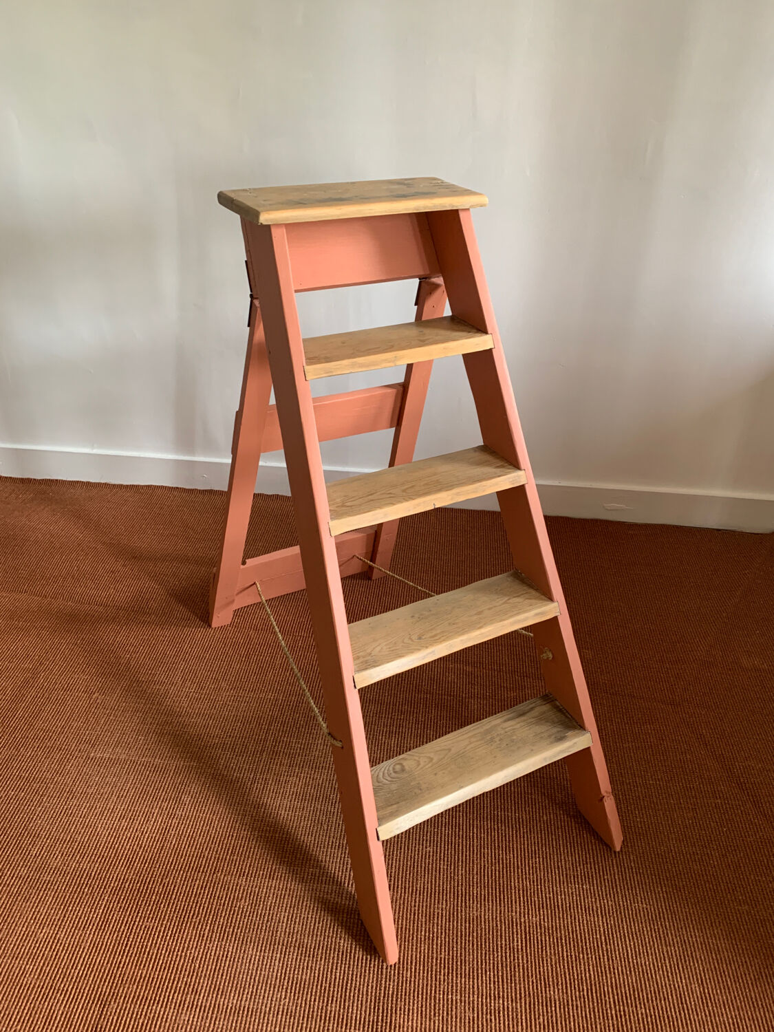 Vintage wooden stepladder