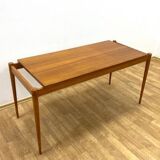 Table basse drevotar, vintage tchèque 1960s