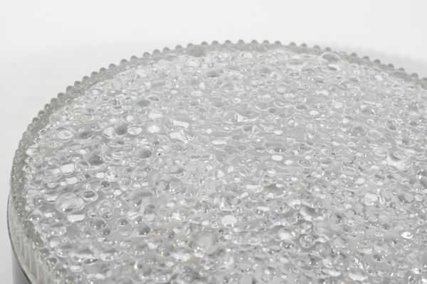 Plafonnier en verre à bulles par Staff 1960-70 prix IF Design Awards en 1964