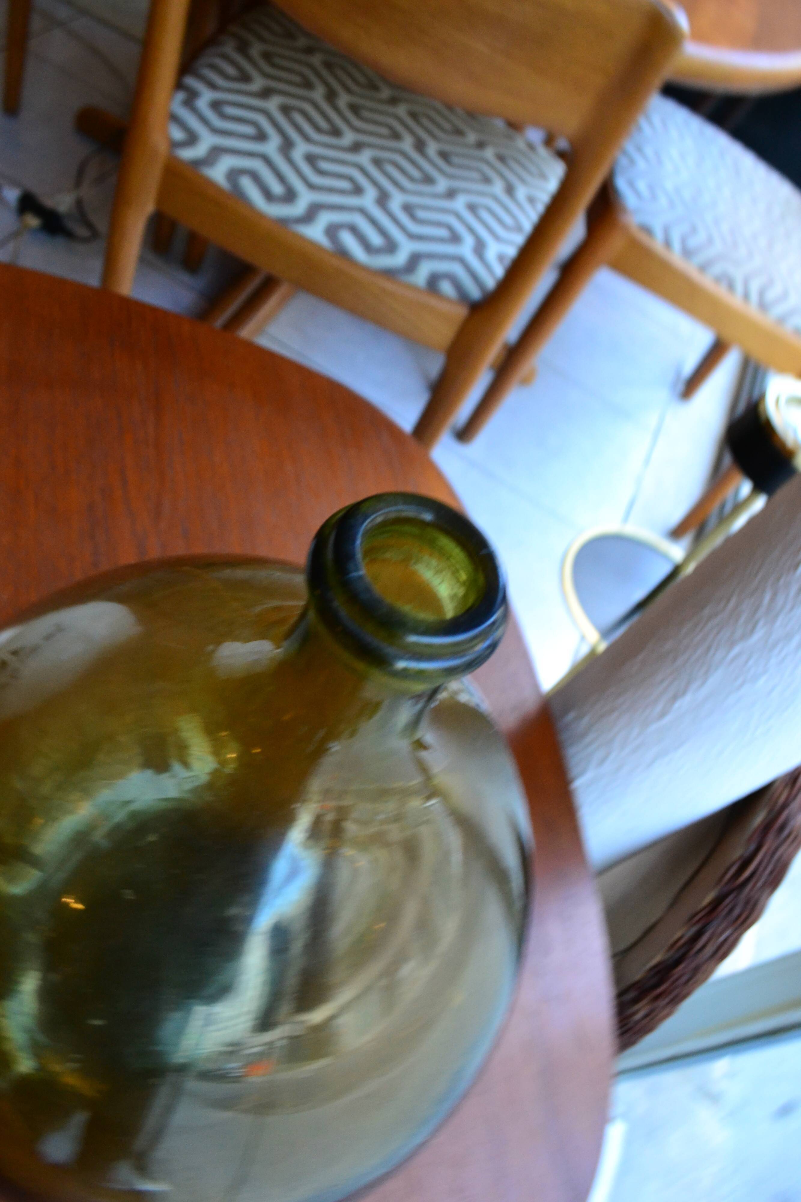 Demijohn green 10 liters