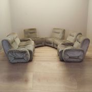 Modular sofa, Italian design, 1960s, production: Italy