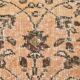 5x9 Bordered Floral Turkish Vintage Area Rug, 159x290Cm