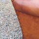 Leather club armchair back mustache from the 30s