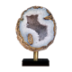 Half geode on base, cabinet of curiosities
