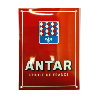 Plaque émaillée Antar