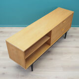 Sideboard in ash, Danish design, 70's, production: Denmark