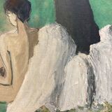 Oil on sign "The Three Graces"