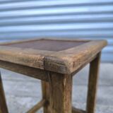 Beech wood workshop stool 1950
