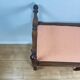 Small bench / stool in traditional English style, with side armrests.