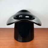 Vintage Italian vase top hat in Murano glass, 1980s.