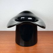 Vintage Italian vase top hat in Murano glass, 1980s.