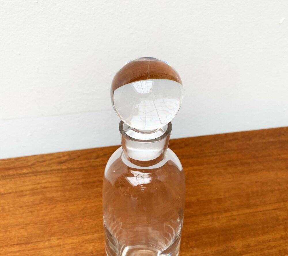 Carafe Vintage Allemande en Verre de Peill & Putzler, Années 1970