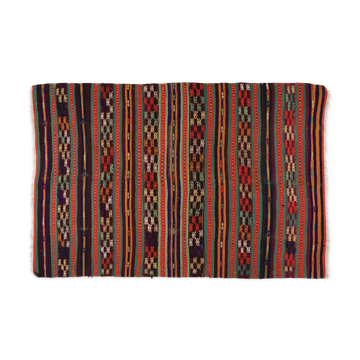 Tapis kilim anatolien fait à la main 250 cm x 162 cm