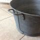 Oval zinc basin