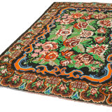 Handmade Vintage Moldovan Black Kilim 197 cm x 274 cm - 23367