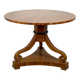 Table ronde style Biedermeier – Ø110 cm