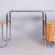 Czech Bauhaus Walnut Writing Desk by André Lurcat, 1930s