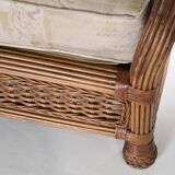 Rattan lounge