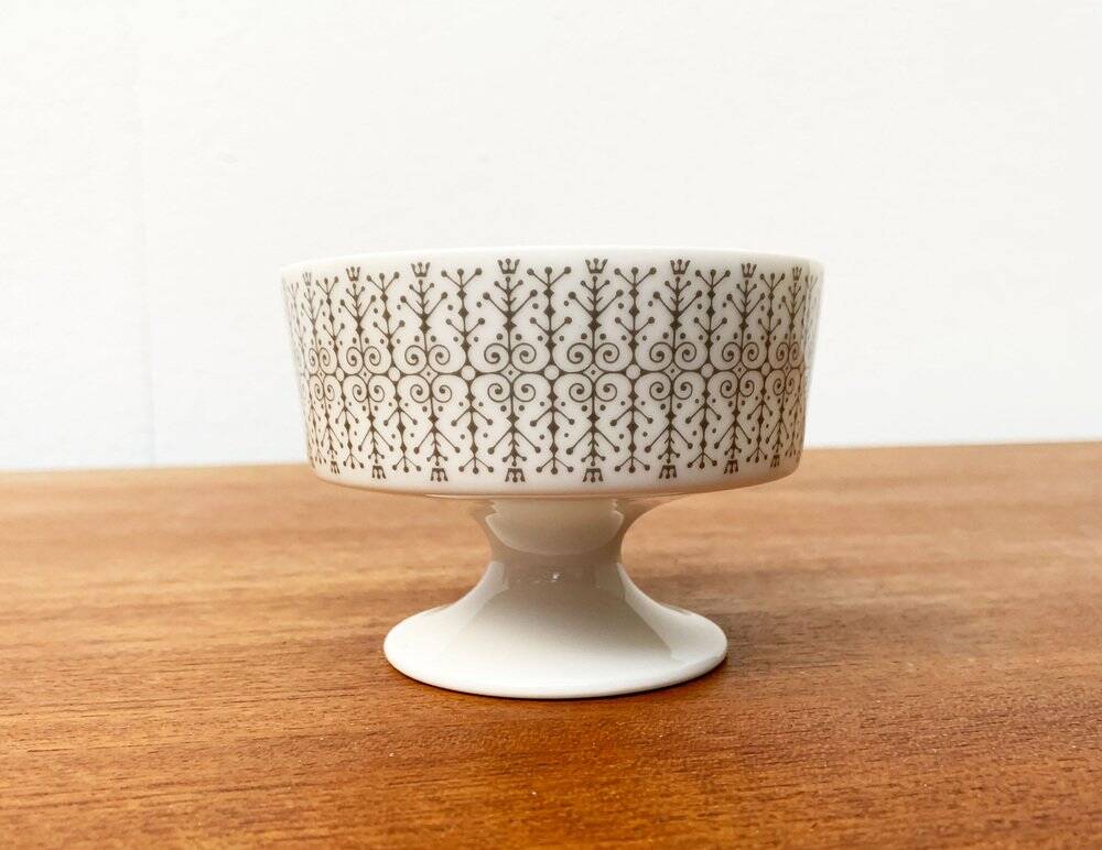 Vintage grey coffee service Secunda, made in Germany by Tapio Wirkkala for Rosenthal, set of 28.