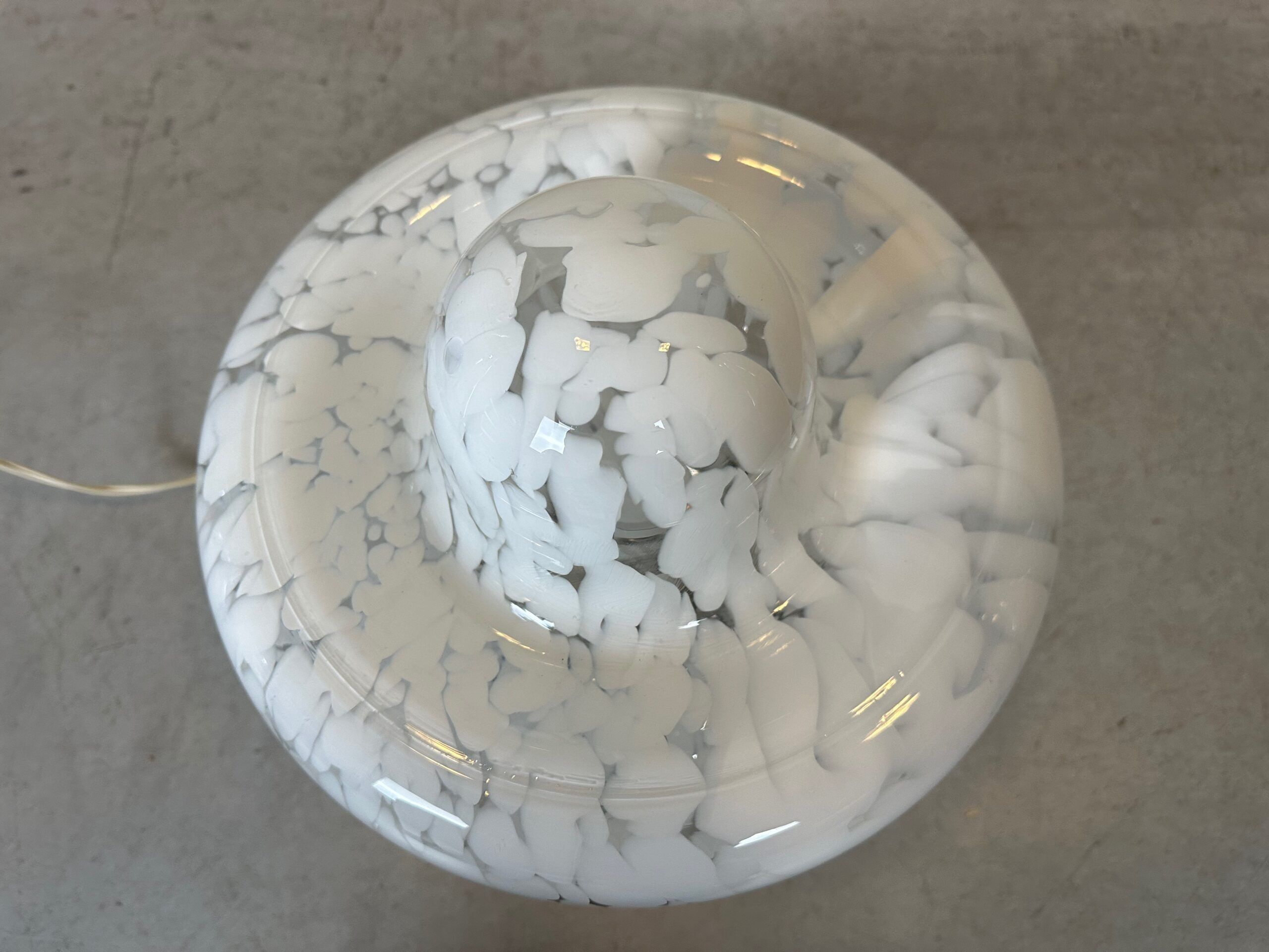 Lampe de table vintage des années 1970 – Murano