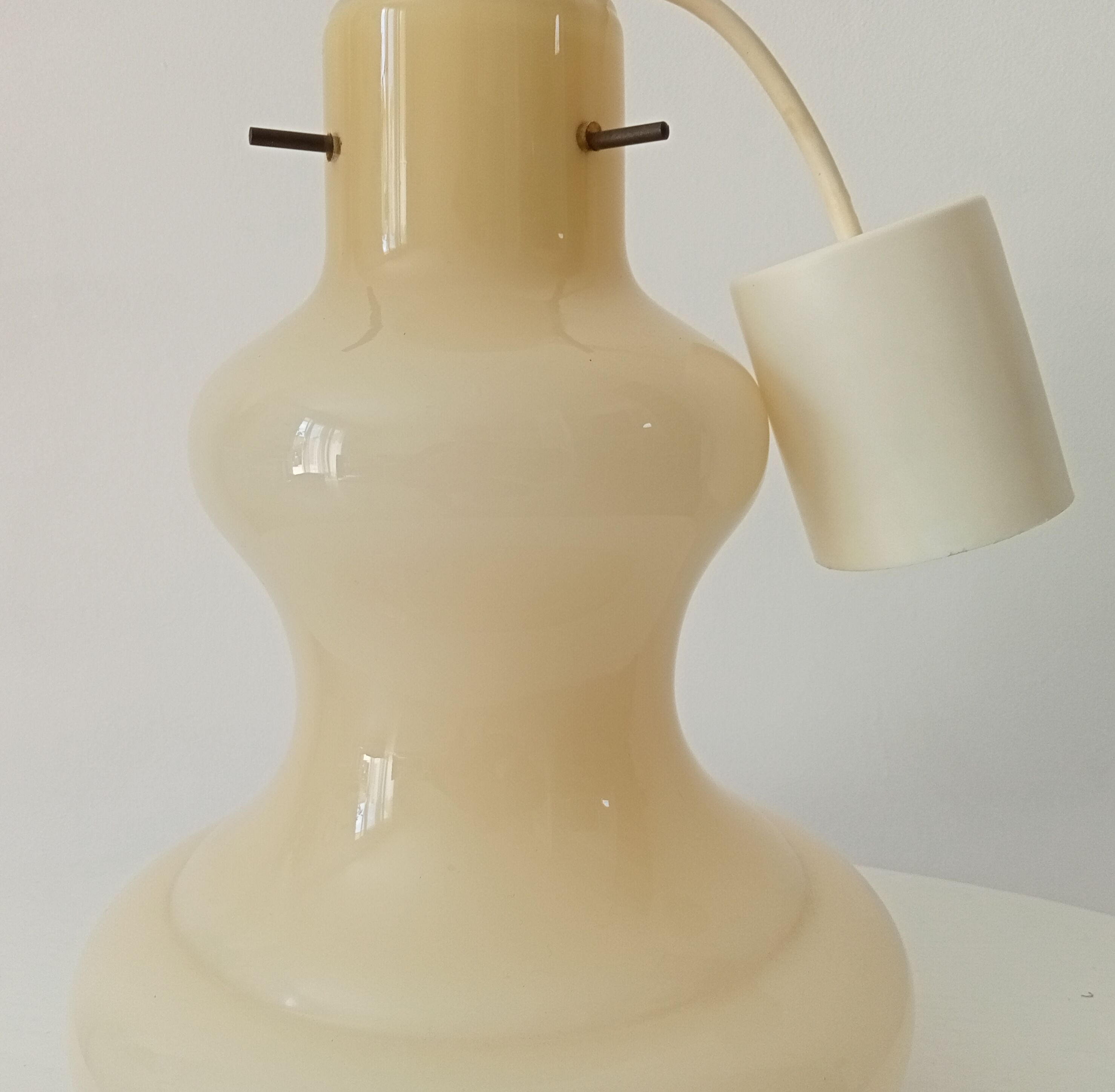 Vintage opaline pendant lamp 60/70s