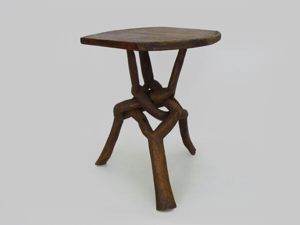 Table basse, table d'appoint en bois de Kola années 60