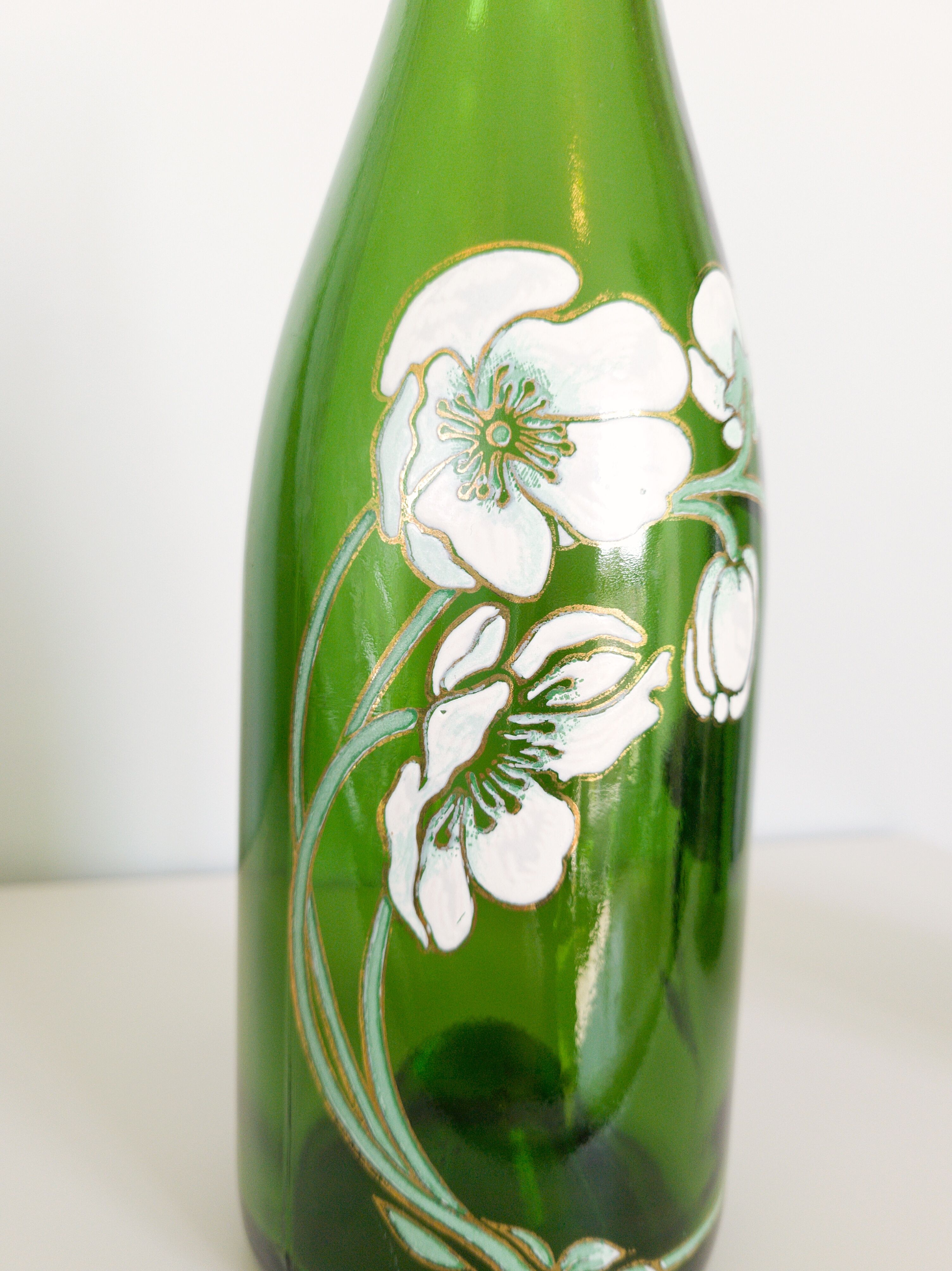 Empty bottle of Champagne Perrier Toy, Belle époque model